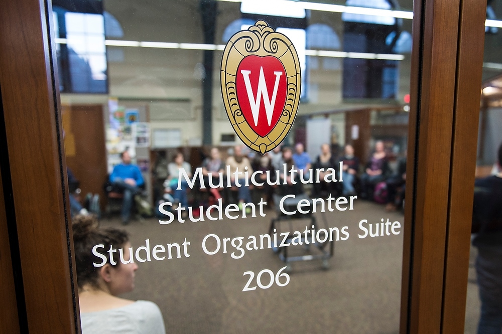 Photo: Door to Multicultural Student Center