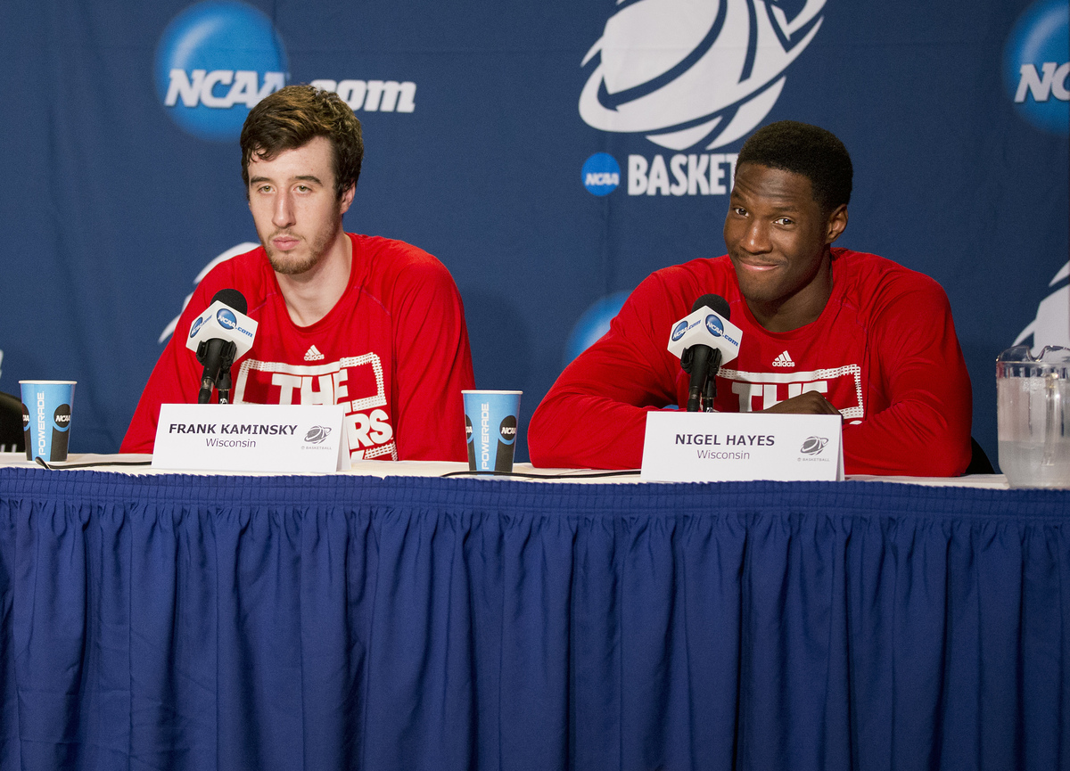 Photo: Nigel Hayes and Frank Kaminsky