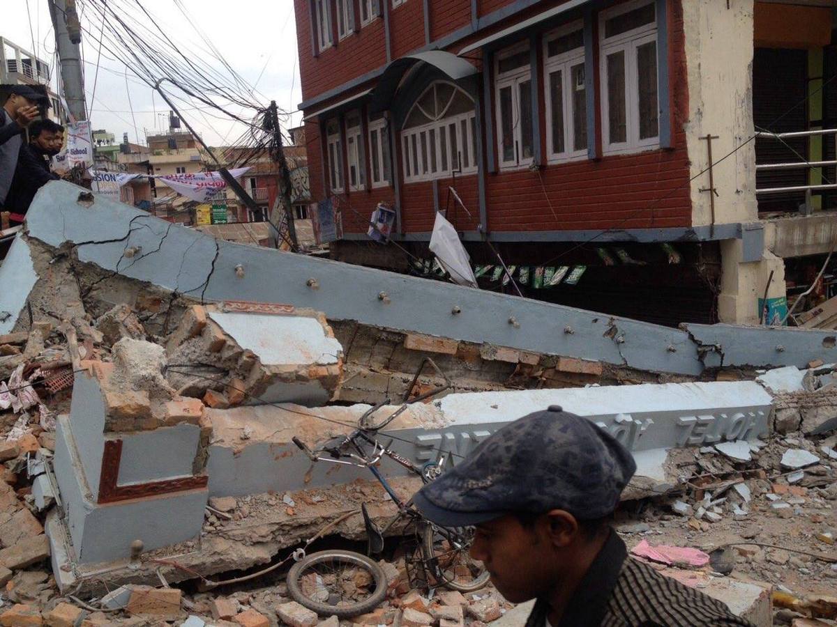 Photo: Nepali earthquake damage
