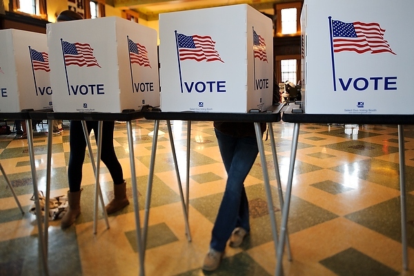 Photo: Polling booths