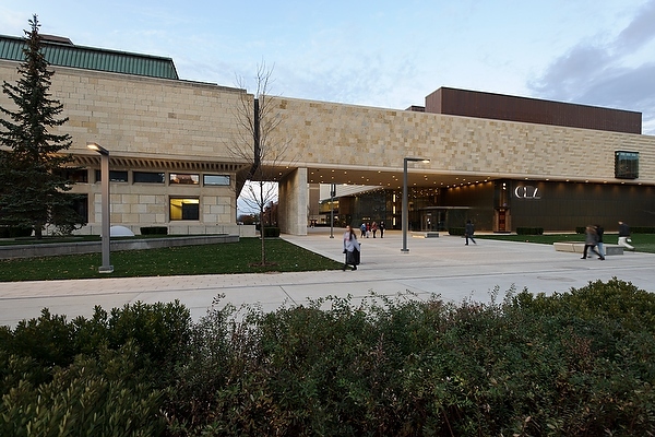 Photo: Chazen museum entrance