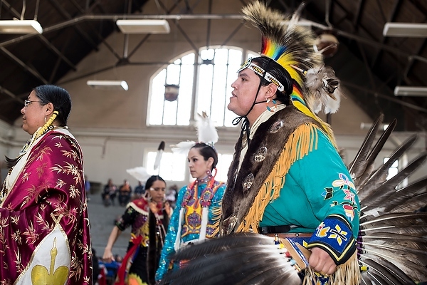 Photo: Native American powwow ceremony