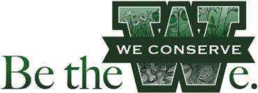 We Conserve: Be the We.