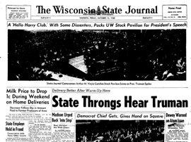 Photo: Truman headline
