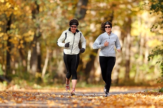 Photo: Arboretum runners