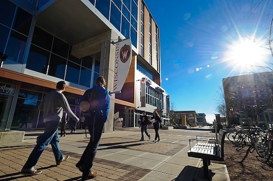 Photo: East Campus Mall sunshine