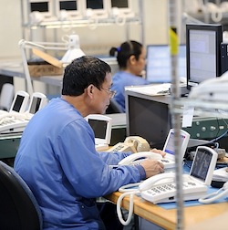 Photo: worker at research park business