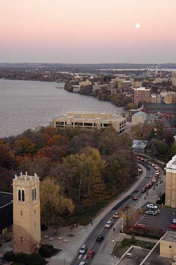 Photo: Observatory Drive from the air