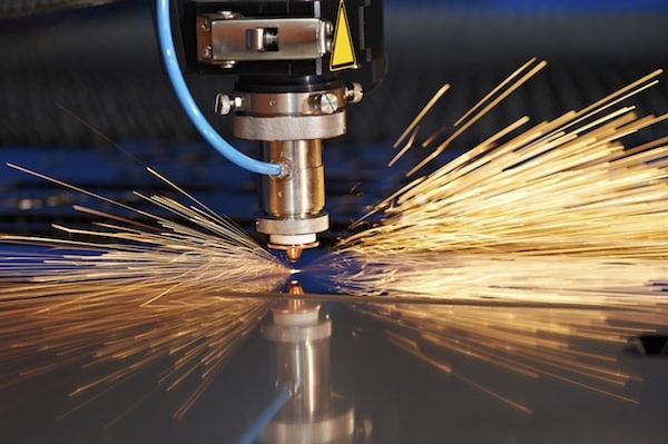 Laser cutting metal