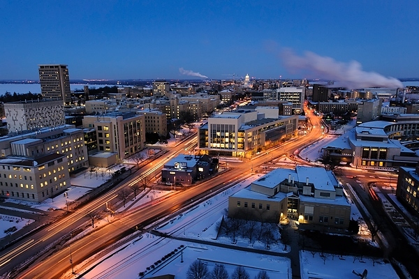 WID and Madison skyline