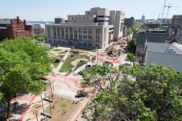 State Street Mall construction