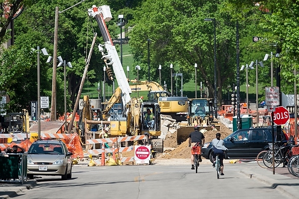 State Street Mall construction