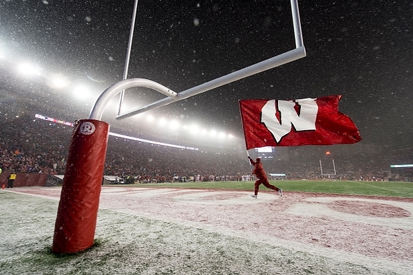 Photo: Camp Randall at night