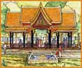 Thai pavilion rendering