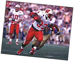 Ron Dayne game action