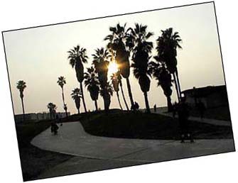 Sunset on Venice Beach