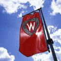 Photo: W-crest banner