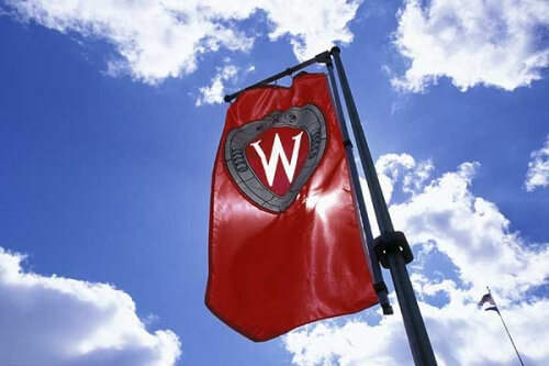 Photo: W-crest banner