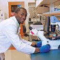 Junior Keven Stonewall has already begun a career in cancer research. 