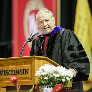 “Do something you want to do. Life is too short to be at a job you don’t like. Find your passion and follow it," former Gov. Tommy Thompson told the graduates.