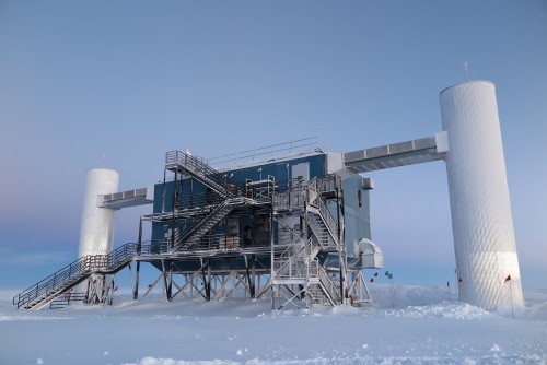 Photo: The IceCube Laboratory at the Amundsen-Scott South Pole Station, in Antarctica