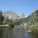 Photo: Rocky Mountain stream and mountains