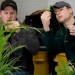 Students get up close and personal with local weeds during a lab at the Farm and Industry Short Course.