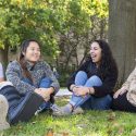 CAE students, from left to right: Jerry Xiong, Kayla Hui, Joyce Jimenez, Myxee Thao.