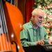 Fred Blattner, an emeritus professor of genetics and an entrepreneur, plays electric piano during the Sunday Jazz Jam at The Rigby Bar and Grill in downtown Madison on Dec. 4.