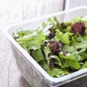 Photo: Salad in plastic container