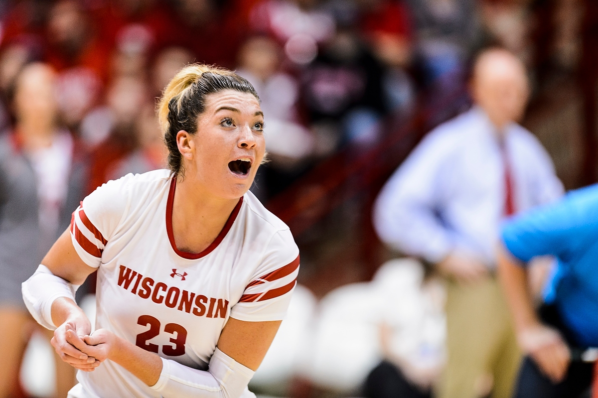 Madison Larson Big night for Badger volleyball team – UW–Madison News