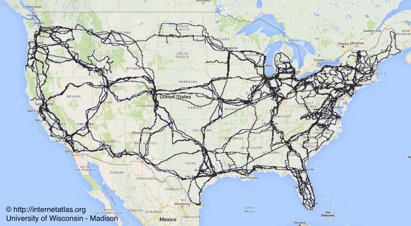 Internet Atlas Map 