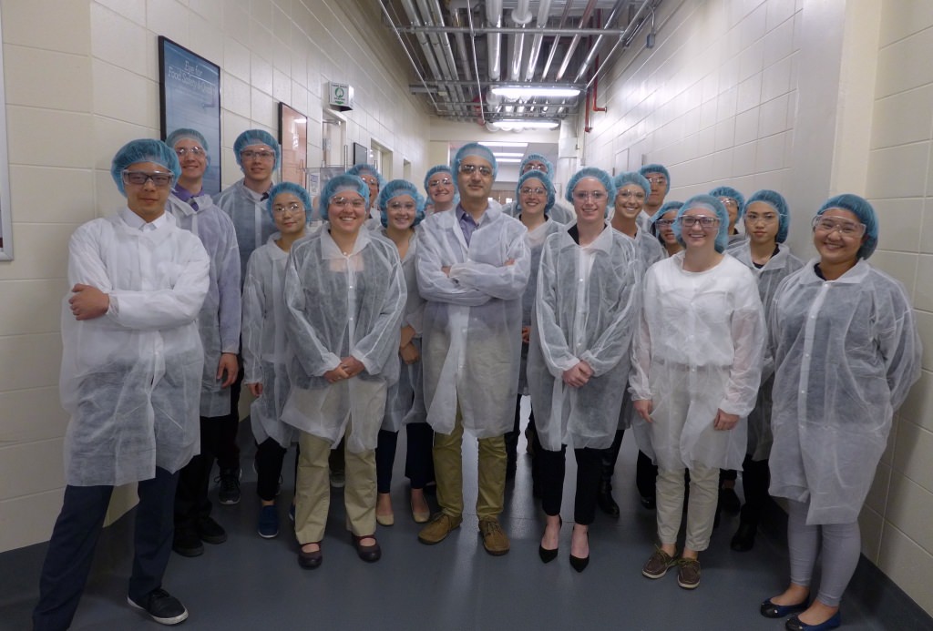 The UW-Madison undergrads who visited Kerry on April 28 toured the large research and development center in Beloit. How, they asked should they make their resumes stand out at Kerry? 