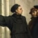 Image: Painting of Martin Luther nailing 95 theses to door