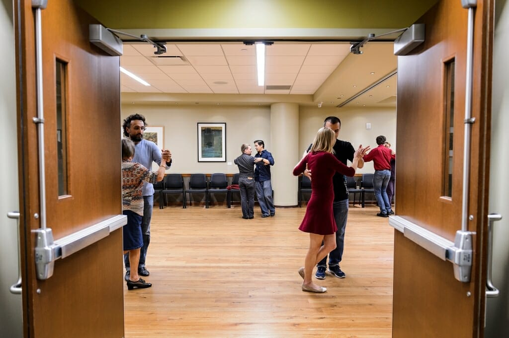 Photo: People dancing the tango