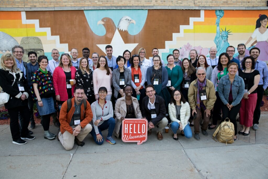 Photo: Group shot of seminar participants