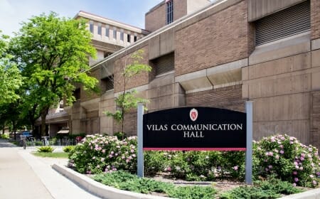 Photo: Exterior of Vilas Communication Hall