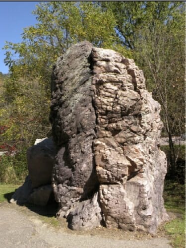 Photo: A very big rock.