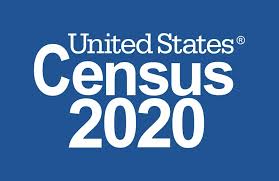 United States Census 2020 logo.