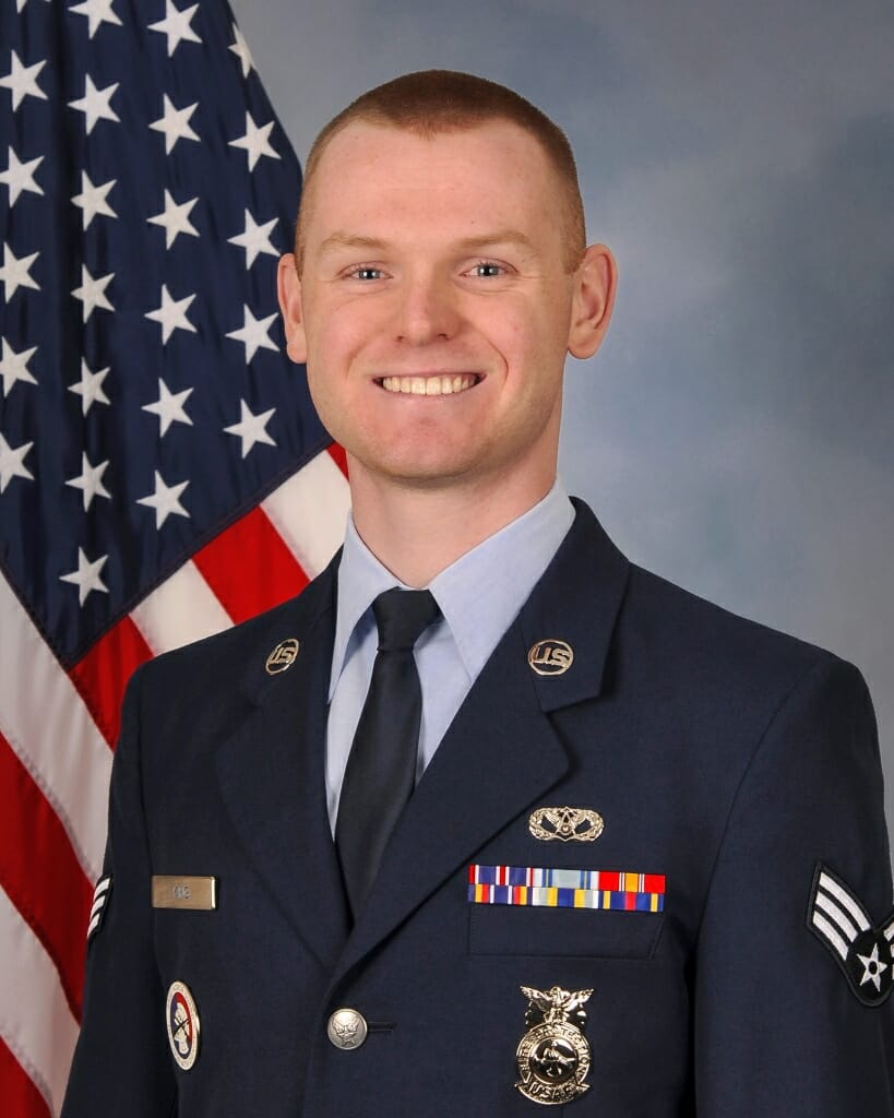 Airman of the Year, a UW–Madison senior, is helping with state’s COVID ...