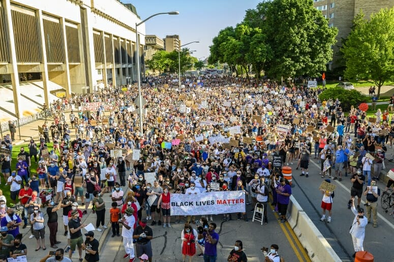 Black Lives Matter Solidarity March – UW–Madison News