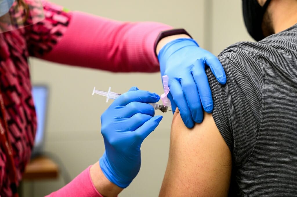 As supplied, UHS offers COVID-19 vaccines to more eligible campus members
