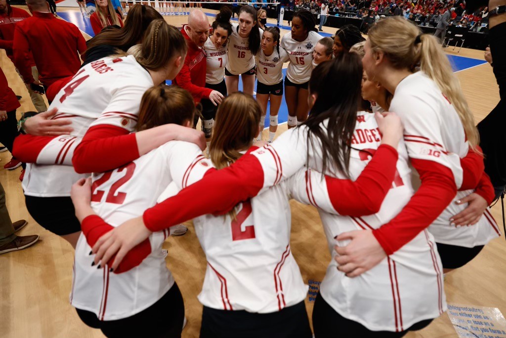 Team spirit was a key part of the Badgers' success.