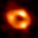 This image of Sagittarius A*, the black hole at the center of our Milky Way Galaxy, was made by researchers averaging together thousands of images created from oceans of data handled by a UW–Madison-led computing network.