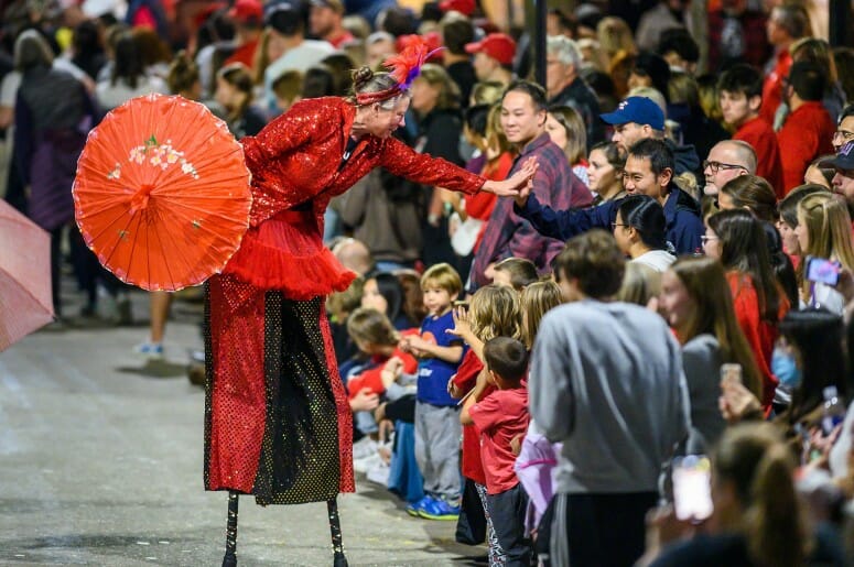 Homecoming Parade: smiles, sparkle and silliness