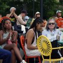 The weather was ideal for the outdoor celebration of Juneteenth and jazz.