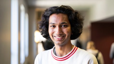 A photo of Pranav Krishnan smiling at the camera.