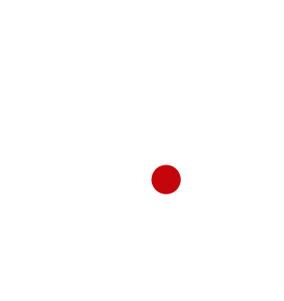 A graphic outline of the state of Wisconsin. A red dot in the lower center marks the location of the Arlington Agricultural Research Station. 