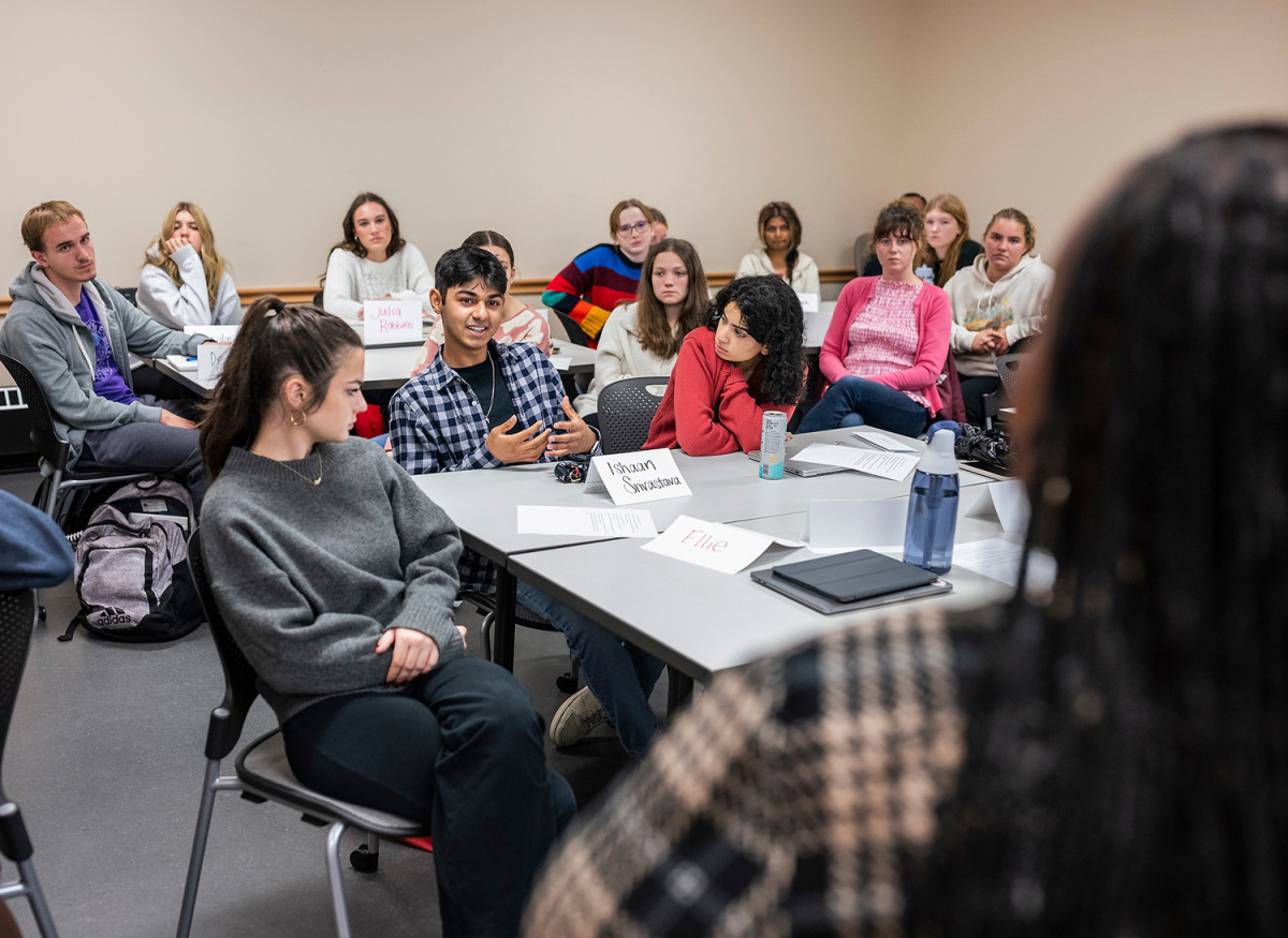 Group of students in a classroom