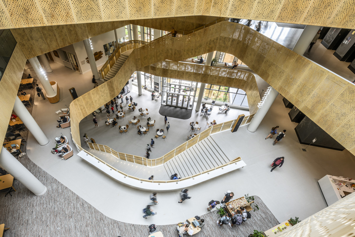 Interior of a building